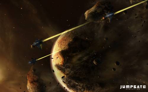 Tontine Ships Near Destroyed Planet